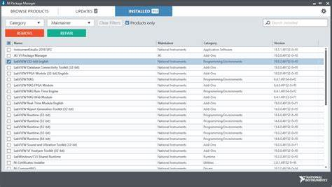 LabVIEW中NIPackageManager功能介绍