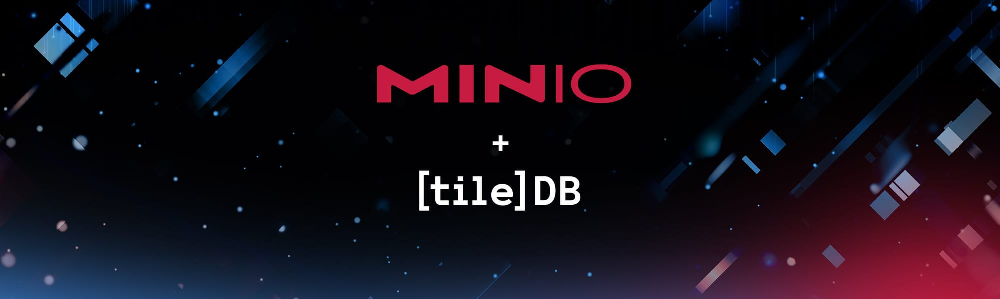 使用 MinIO 超级充电 TileDB 引擎