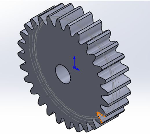 cad渐开线齿轮轮廓绘制实践项目丨solidworks直齿圆柱齿轮建模上