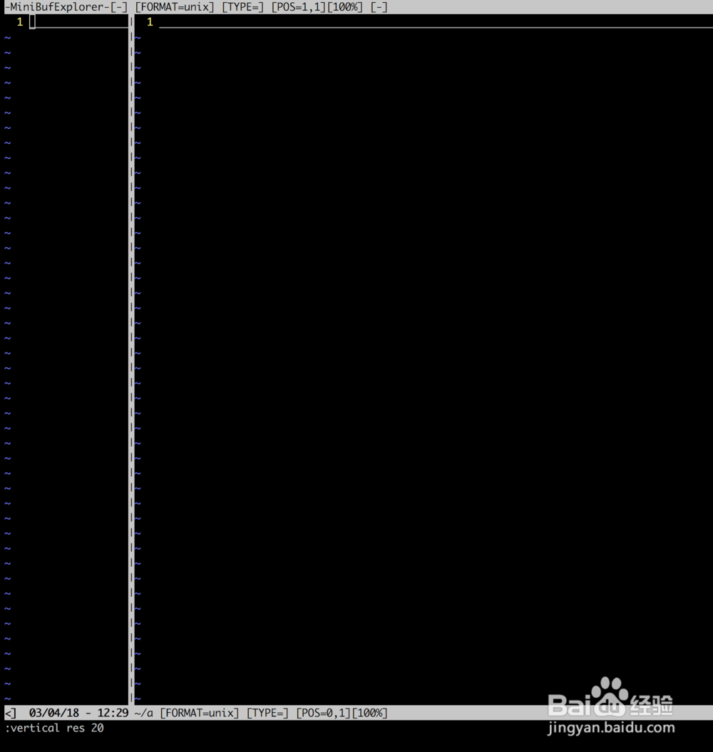 How to adjust the width and height of the vim split screen window?