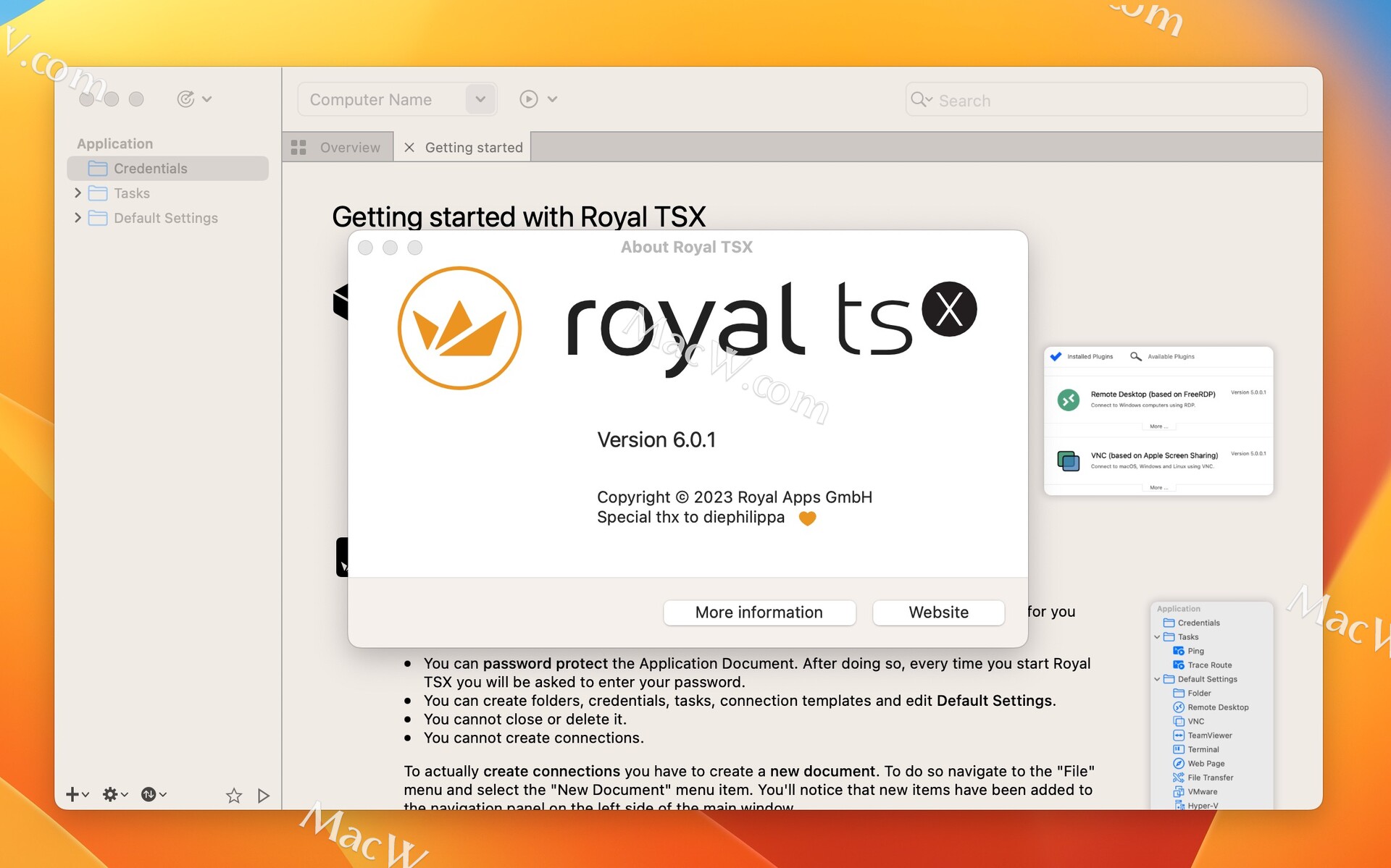 Royal TSX v6.0.1(远程管理软件)