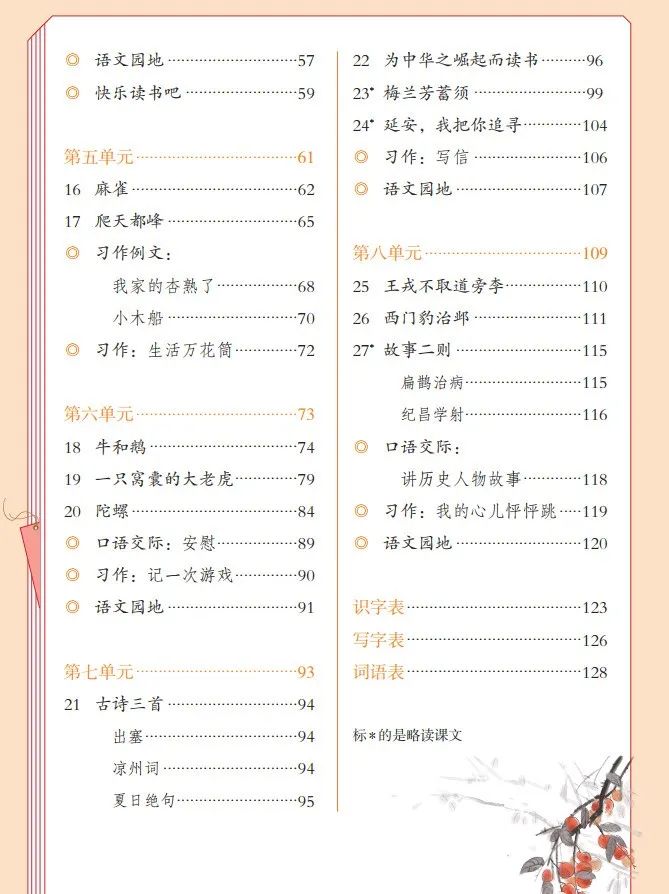 初中人教版电子课本app电子课本2020秋部编人教版小学语文四年级上册