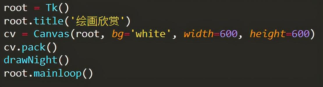 用python画星空编程从绘画开始用python画一幅月夜星空图