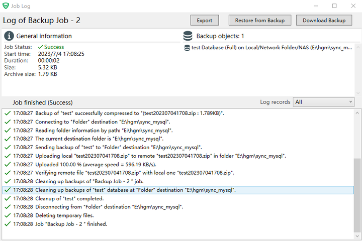 SQLBackupAndFTP 数据库定时备份工具介绍