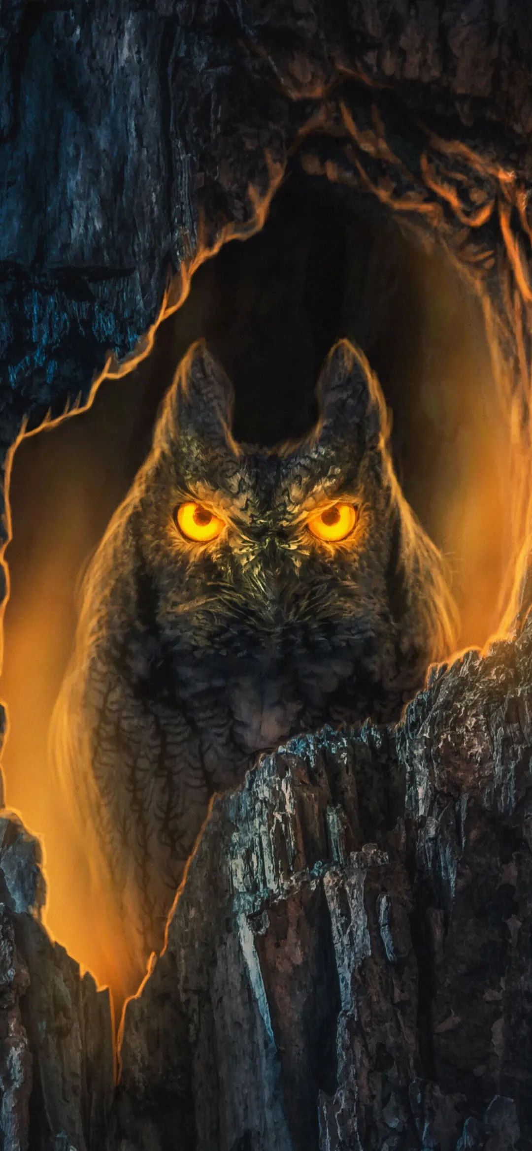 苹果原壁纸高清_手机壁纸巨型神兽系列全面屏壁纸图片