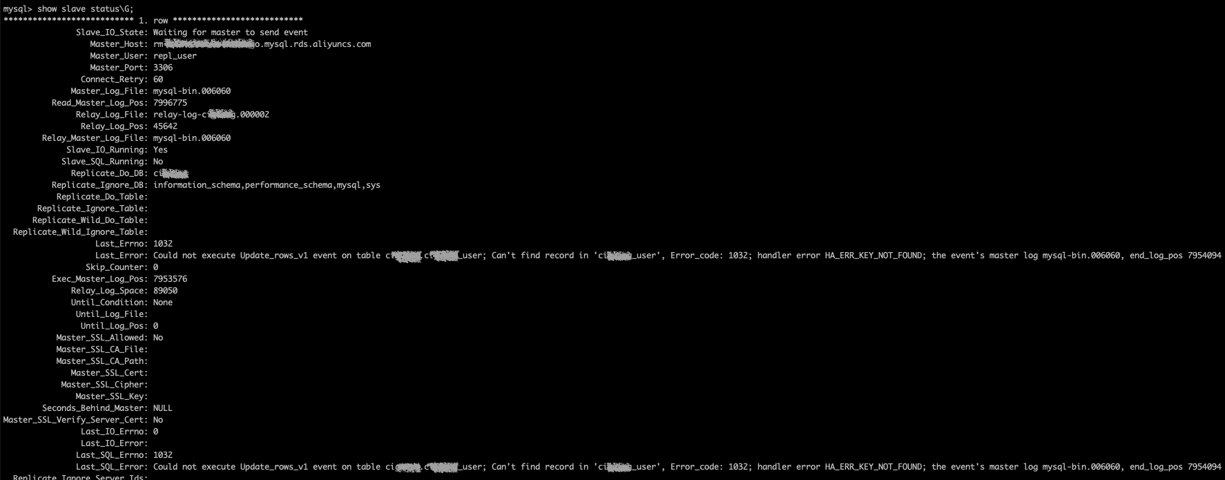 阿里云 RDS 作为主库，自建数据库作为从库的同步指南_数据库