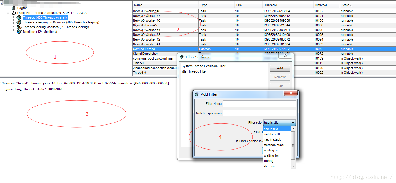 java dumpstack_使用jstack和TDA进行java线程dump分析CSDN博客