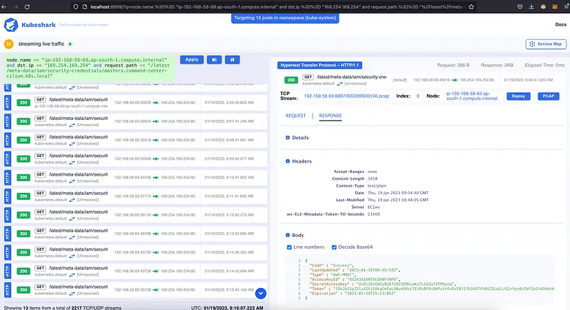 KubeShark: Kubernetes的Wireshark