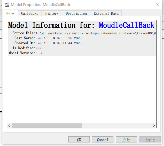 MBD—模型的回调函数
