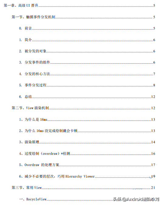 字节跳动大神含泪写下了这篇—Android框架体系架构的知识