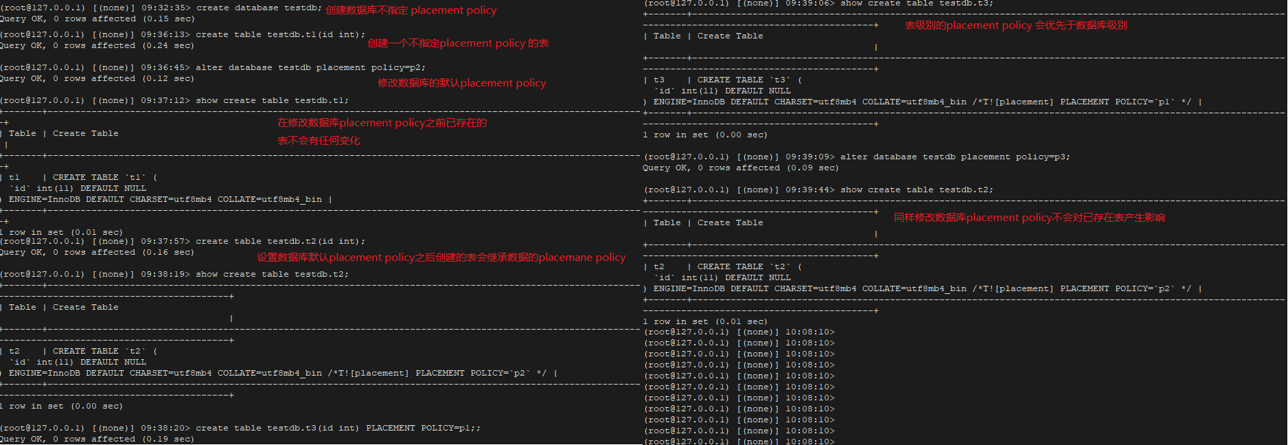 TiDB 6.0 Placement Rules In SQL 使用实践