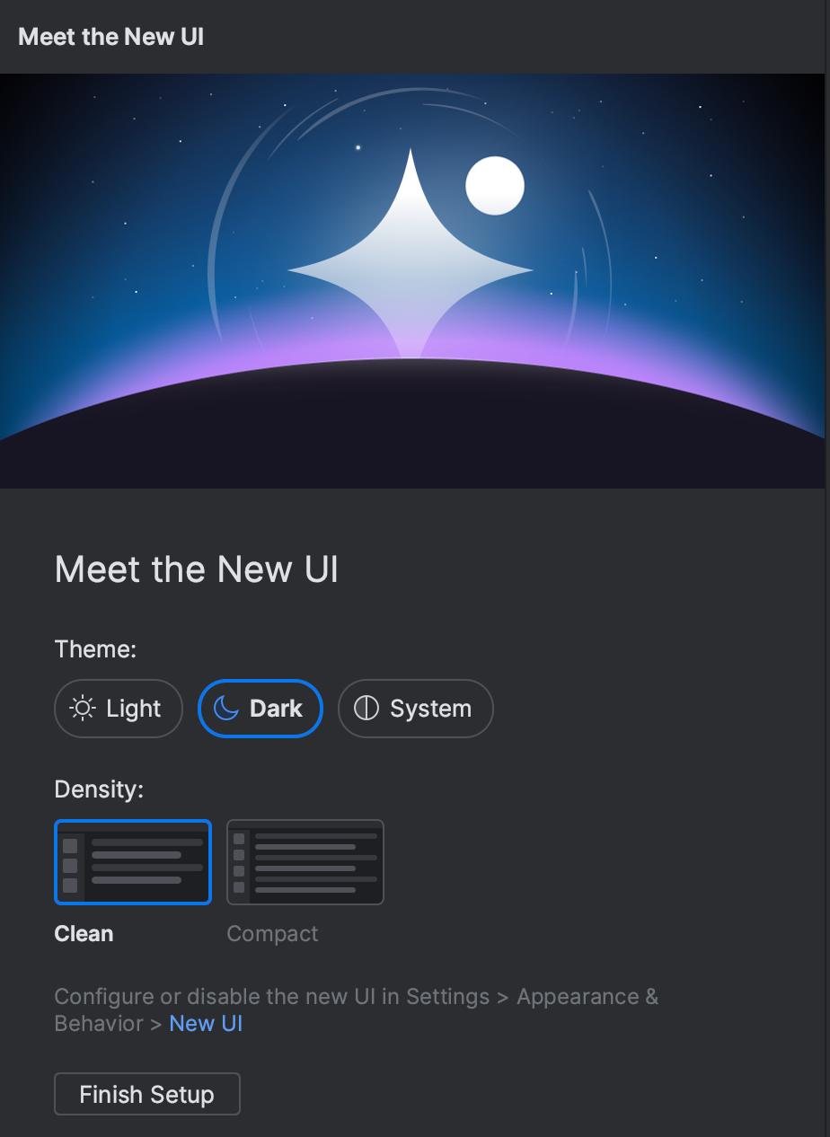 PyCharm new UI