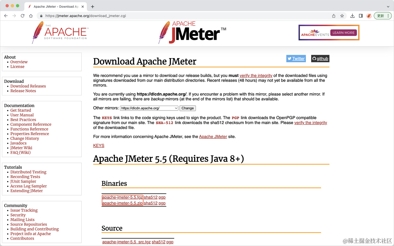 Apache JMeter 下载截图