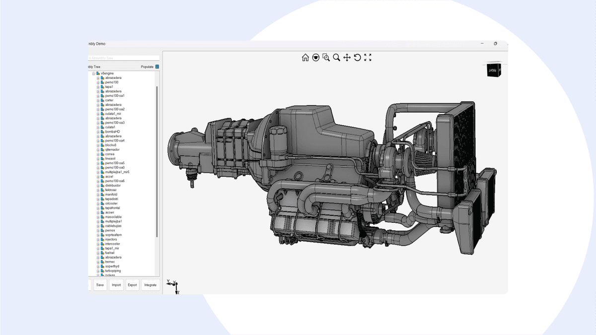 CAD Exchanger SDK 与 Eyeshot 的增强集成