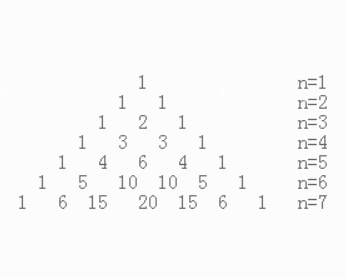 【基础】杨辉三角python题解