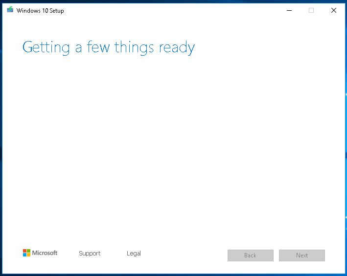 Windows 10 Setup Getting Started