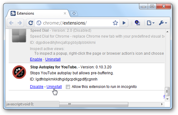 阻止youtube视频在chrome中自动播放 Culul01313的博客 Csdn博客
