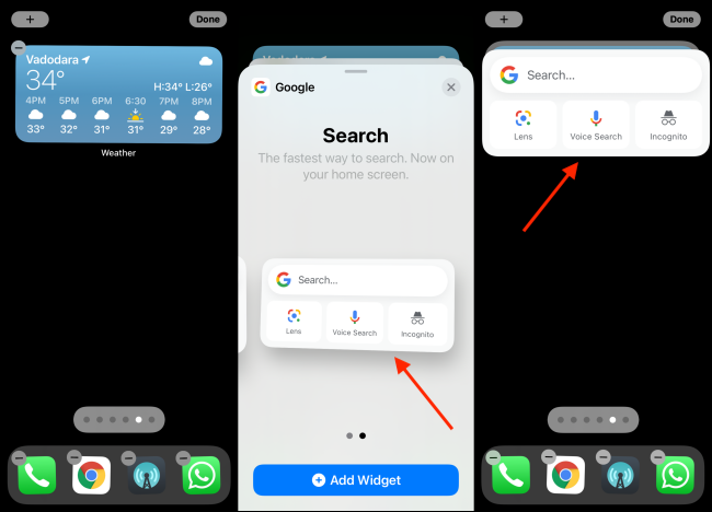 Add another widget as stack