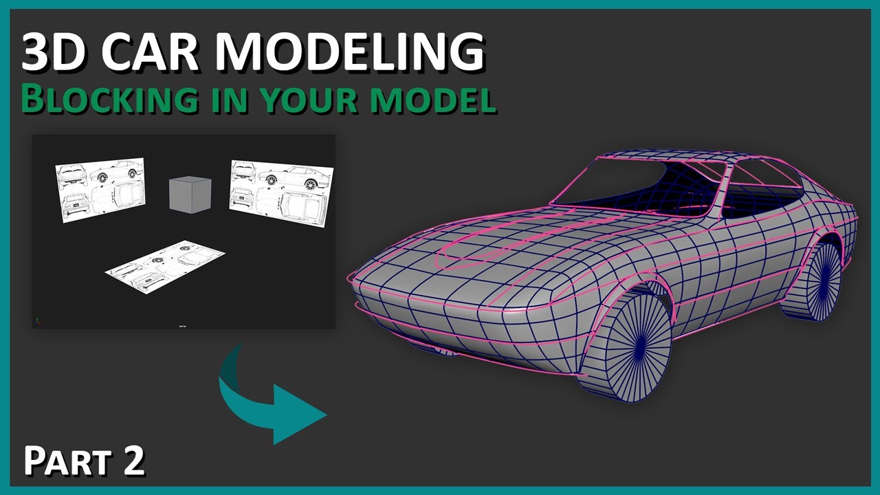 3D Car Modeling - How to Get Started - YouTube