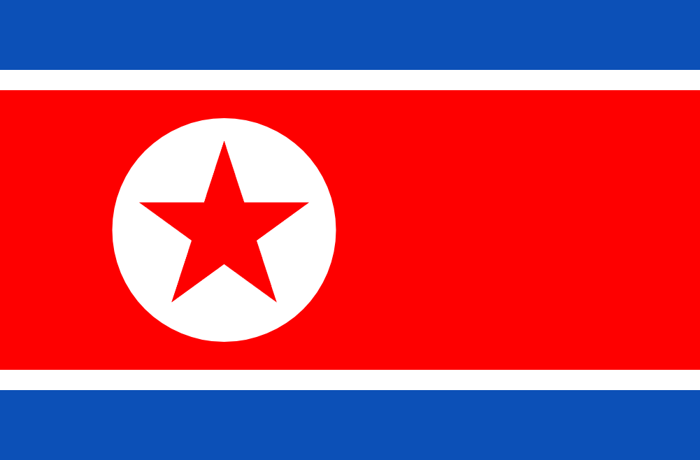 【Canvas与艺术】绘制朝鲜国旗