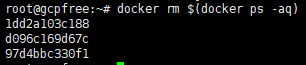 docker delete all container