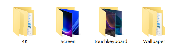 微软Windows 11超高清4K壁纸文件夹