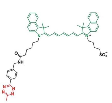 常用的荧光染料示踪剂 Me-tetrazine-ICG,甲基-四嗪-吲哚菁绿 有哪些特点？