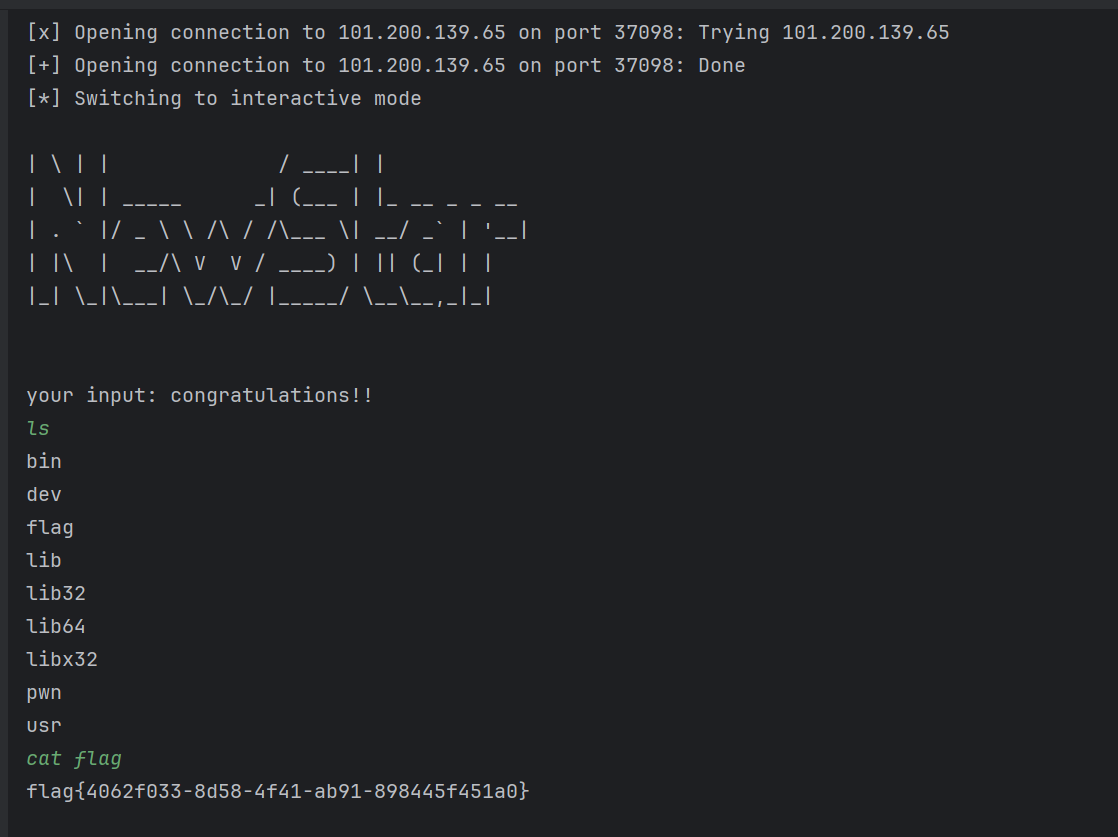 Pwn入门_1_pwntools的使用_pwn基础脚本-CSDN博客