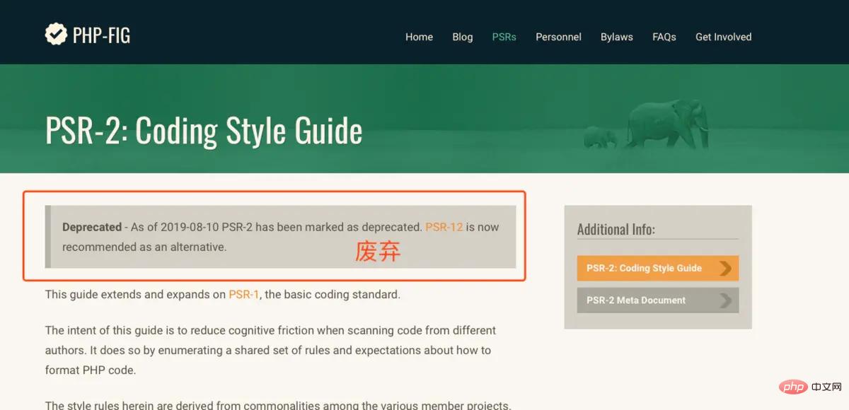 php规范 psr,PHP中什么是PSR规范？