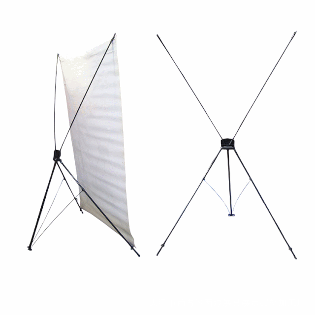 机器人x展架制作_你能分清楚门型展架,易拉宝,x展架吗?