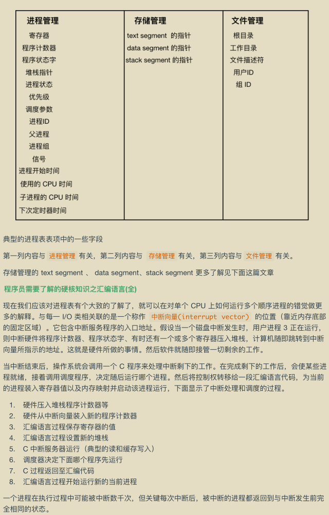 华为工程师收藏的两份操作系统笔记，步入架构师进阶之道一大步