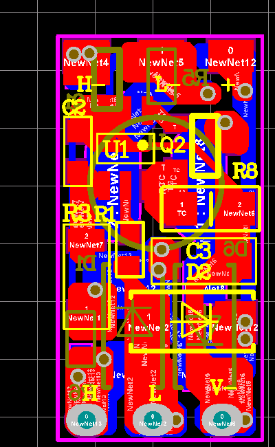 世微AP5125 LED外置MOS降压恒流驱动IC 12-36V 9V 1A驱动方案