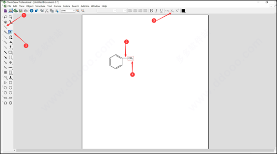 chemistry add in inserting molecules