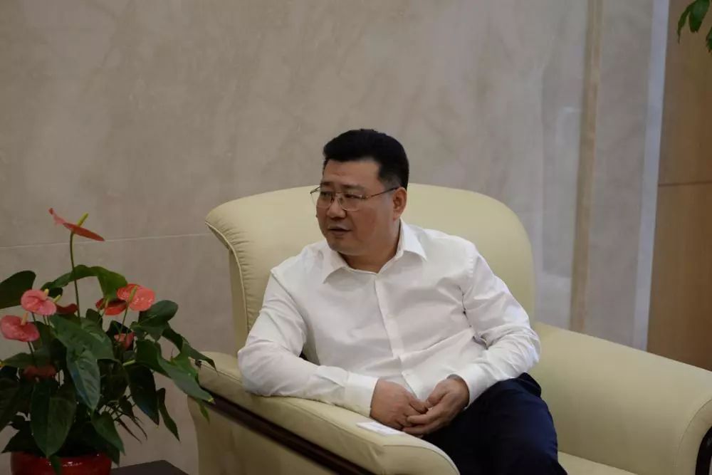 高新区党工委副书记,管委会副主任王建国,高新区领导顾志强,蒋向阳