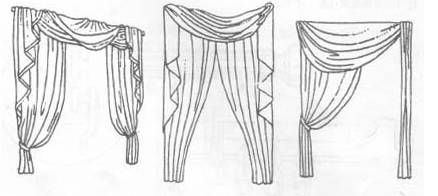 古代窗帘画法图片