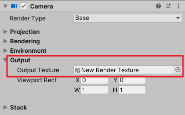 在URP中渲染到RenderTexture