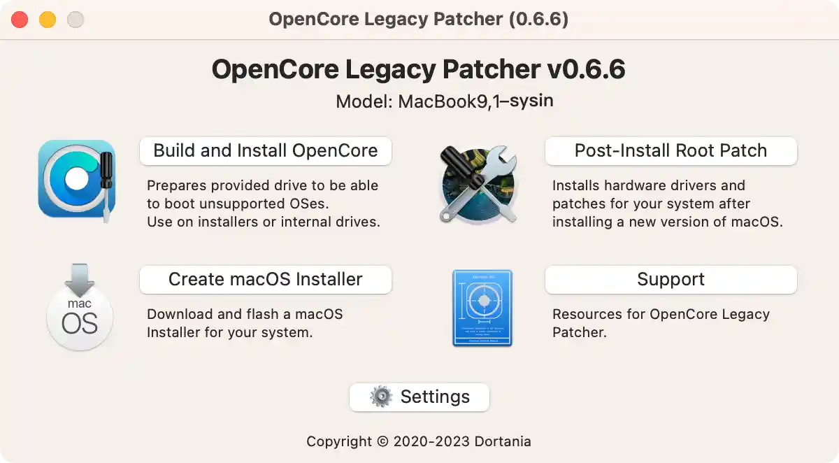 在不受支持的 Mac 上安装 macOS Ventura、Monterey、Big Sur (OpenCore Legacy Patcher)