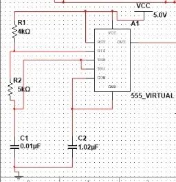 74ls90设计十进制计数器电路图_利用555与74ls90制作电子秒表