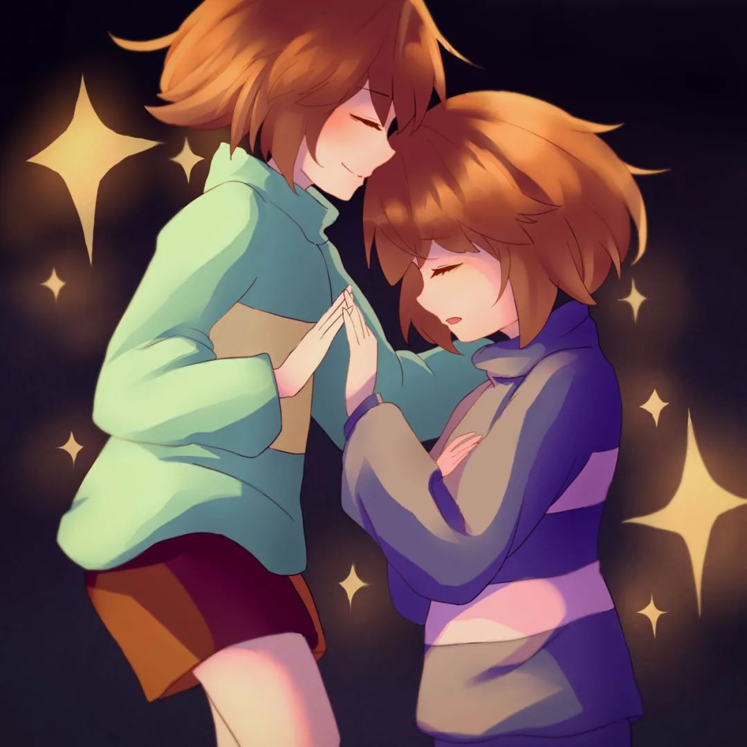 chara frisk 百合图片