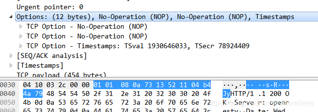 【TCP】图解，一步一步拆解TCP包结构，各个字段分析_数据_18