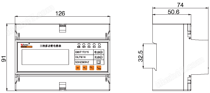 光伏储能系统/安科瑞DTSD1352-CF双向计量表-安科瑞 蒋静