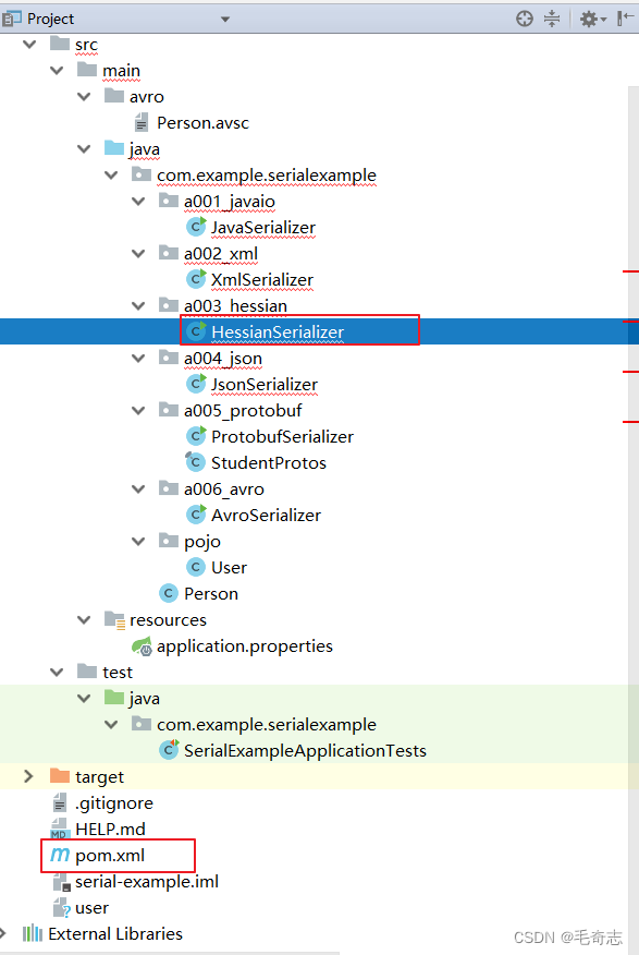 Netty_05_六种序列化方式(JavaIO序列化 XML序列化 Hessian序列化 JSON序列化 Protobuf序列化 AVRO序列化)(实践类)_xml_05