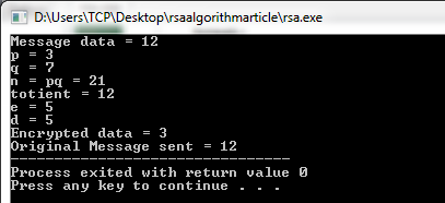 RSA Algorithm in C and C++ (Encryption and Decryption)