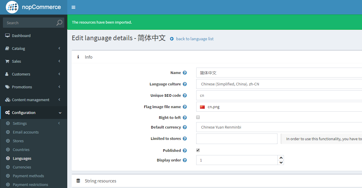 NOPCommerce installation and Chinese - Programmer Sought