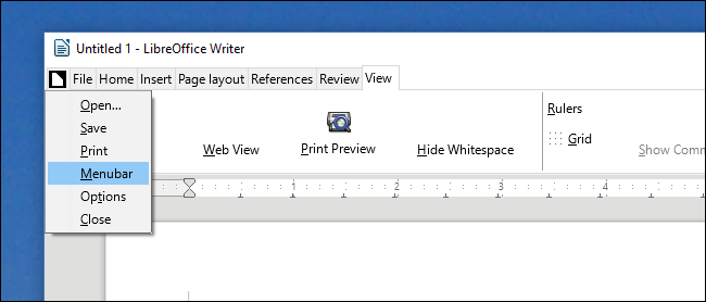 libreoffice_如何在LibreOffice中启用实验性的u201c Ribbonu201d界面_ 