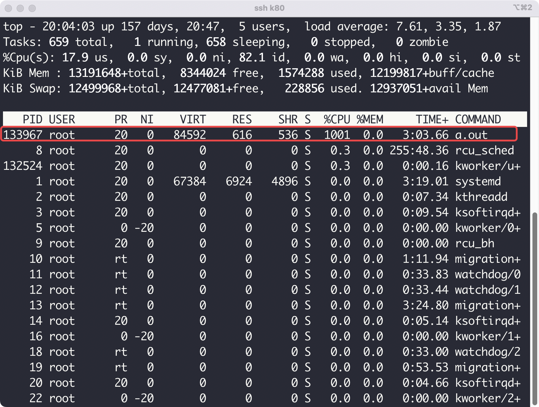 Linux命令系列之top——里面藏着很多鲜为人知的宝藏知识_linux top command main是啥CSDN博客