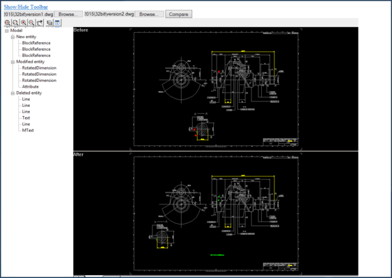 CAD DWG 比较--DWG Compare ActiveX Control