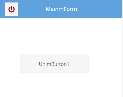 UniGui使用CSS移动端按钮标题垂直