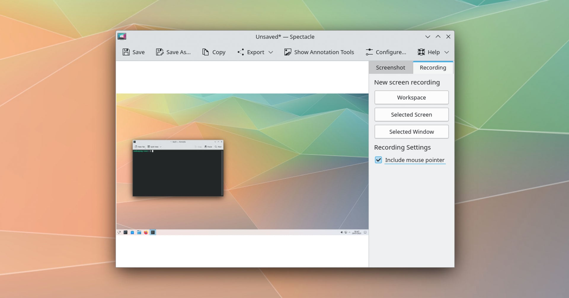 KDE Screenshot