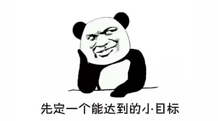 设定目标